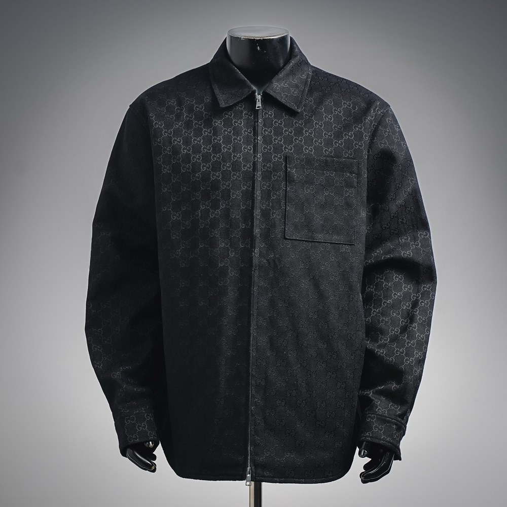 GUCCI Leather Jacket-021
